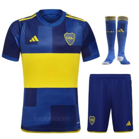 MAILLOT-KIT-ENFANT-BOCA-JUNIOR-DOMICILE-2023-2024