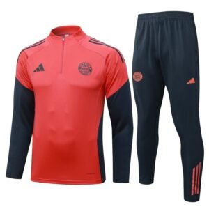 Survetement Bayern Munich Training 2025 2026 Rouge Noir